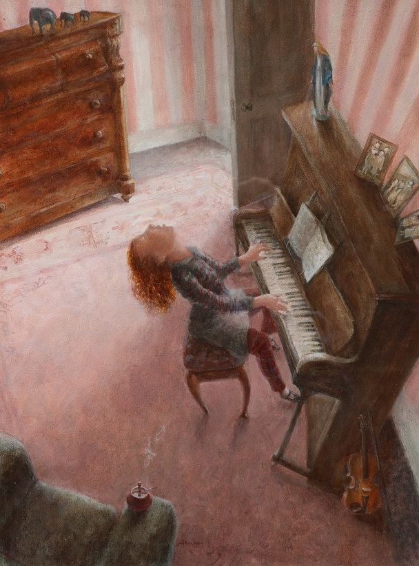 She Did Not Care Who Was Listening