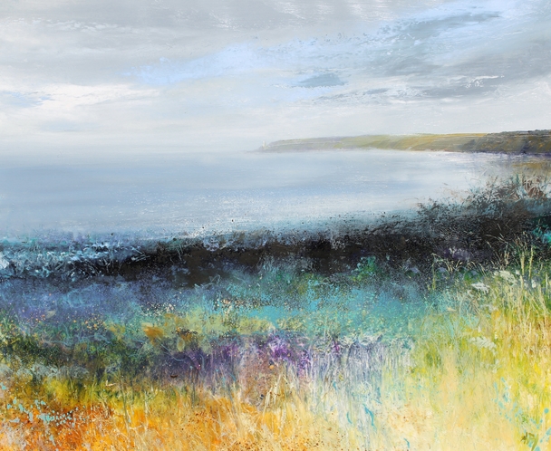 The Abstract Colours of Bluebells and Wild Flowers, Start Bay