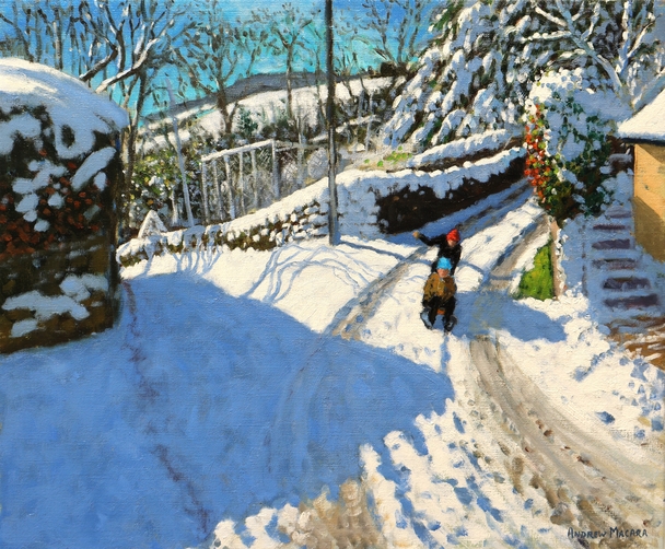 Sledging, Wirksworth, Derbyshire