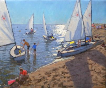 ANDREW MACARA  - sailboats, aberdovey