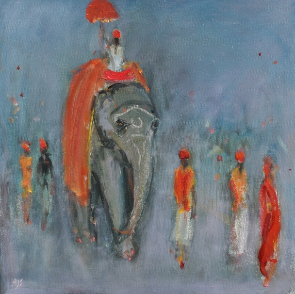 Diwali Festival Elephant