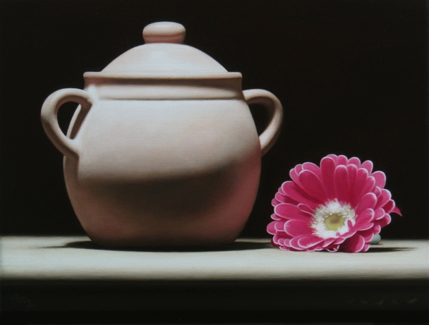 Still Life with Clay Pot
