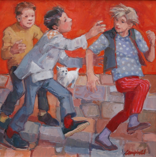 Race Along the Red Wall