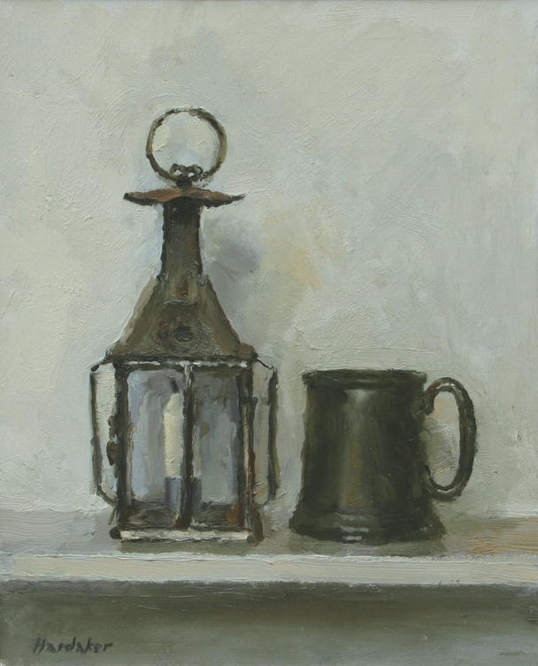 CHARLES HARDAKER - lantern and tankard
