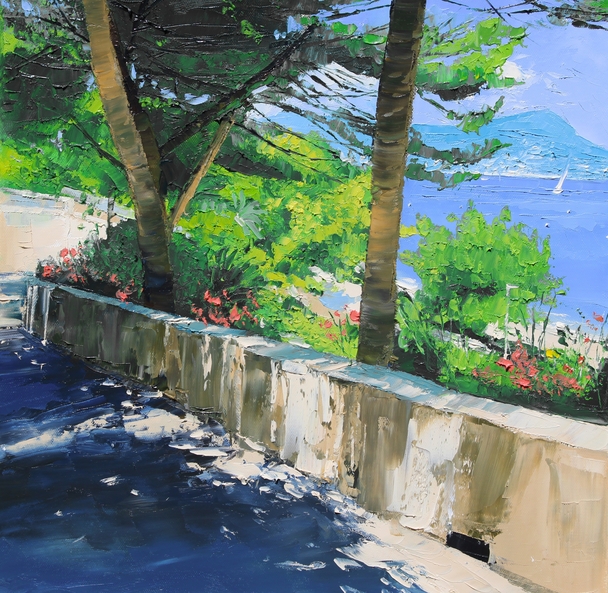 British Artist Colin Carruthers - Afternoon Light