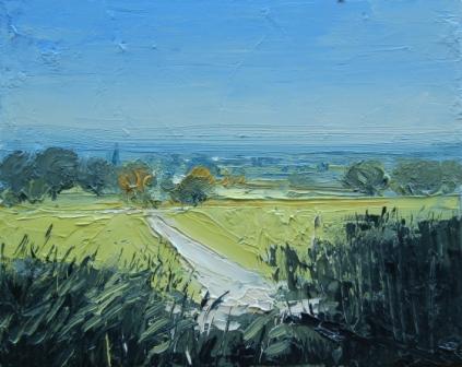 COLIN CARRUTHERS - view towards mickleton