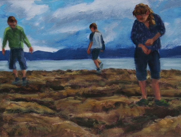 Damian Callan - Children on the Rocks