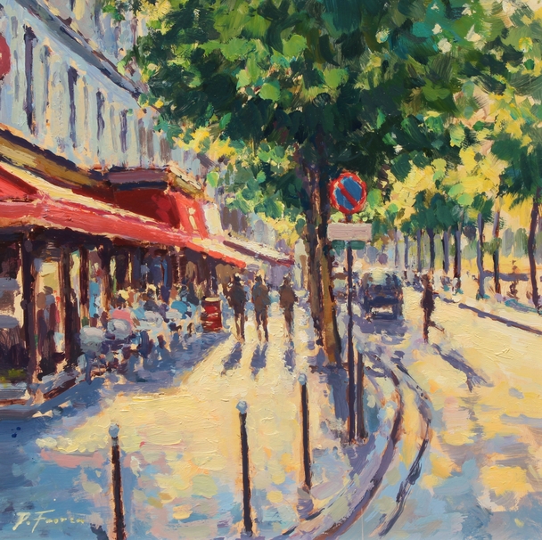 Summer Evening Light, Paris