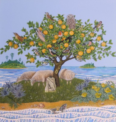 They return to my Apple Tree, Robin & All the Rest