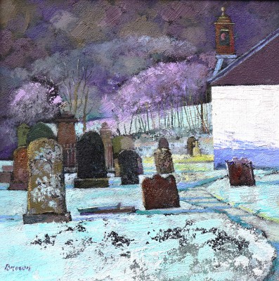Winter, Glendaruel Churchyard