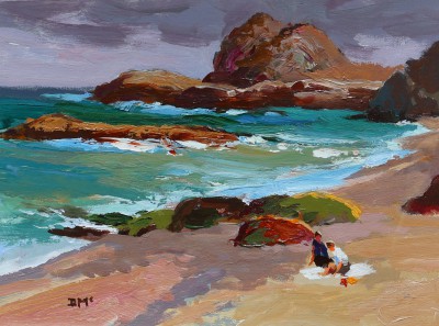 Donald Mcintyre - Picnic on the Beach, Iona 
