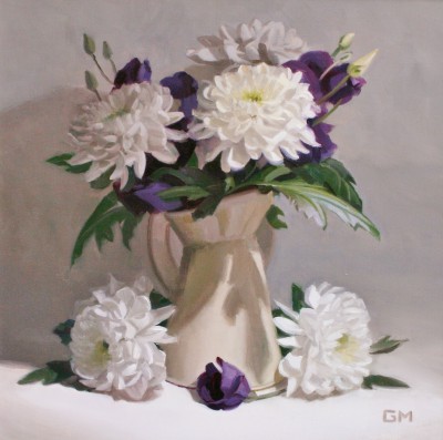 Chrysanthemum and Lisianthus