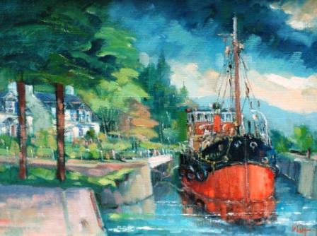 Puffer, Crinan Canal