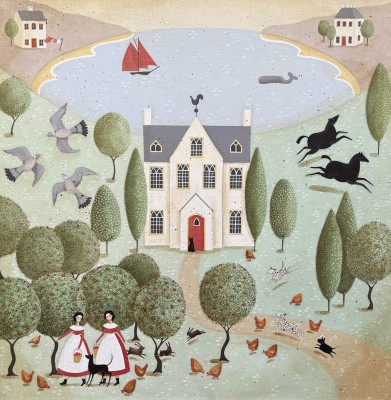 Red Sail in the Harbour