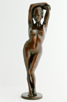 British Sculptor Jeff Childs - The Standing Woman (Edition 13/24)
