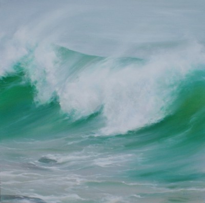 A Wave off the Island, St Ives