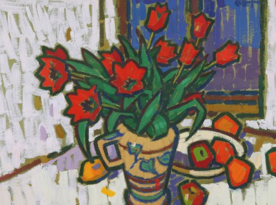 JOAN GILLESPIE - window still life
