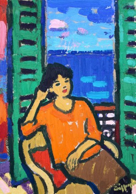 JOAN GILLESPIE - room with a view