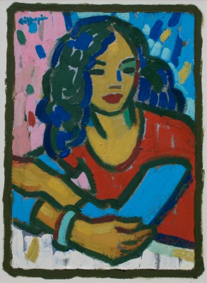 Study for Young Woman at the Table