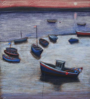 Harbour Side at Sunset 