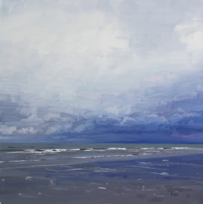 JOHN BELL - rain clouds gathering at ayr