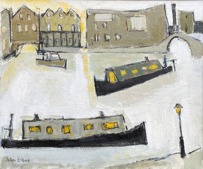 Evening Sunlight, Regency Wharf