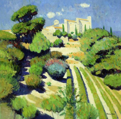 JOHN KINGSLEY - vineyards, le castellet