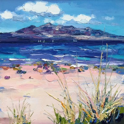 JUDITH BRIDGLAND - summer grasses, seamill