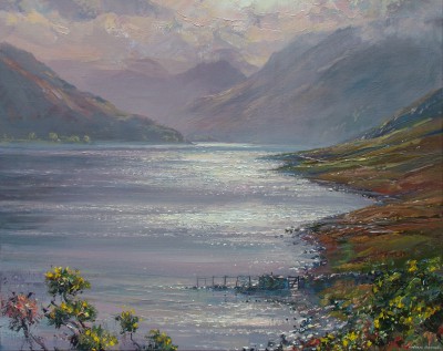 October Sunlight, Crummock Water