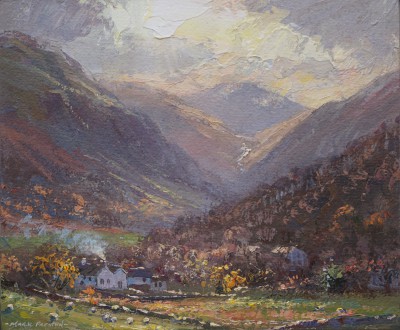 Autumn Sunlight, Rosthwaite