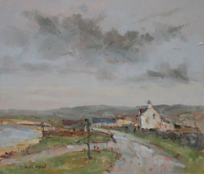 British Artist Michael Ewart - House on Beach Road, Bootle