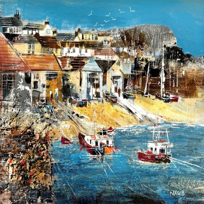 British Artist Nagib Karsan - Cadgwith, Cornwall