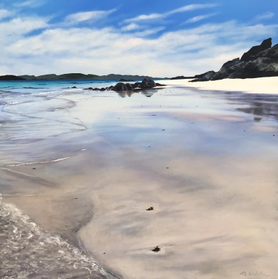 Iona Blues on a Warm Day