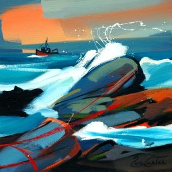 PAM CARTER - on the crest of a wave