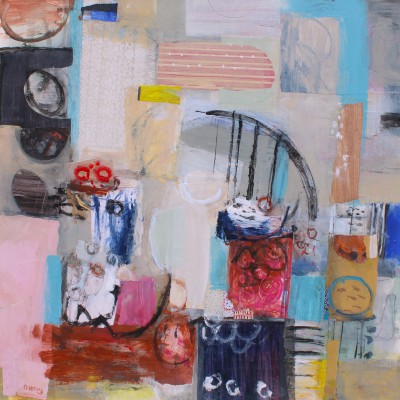 Scottish Artist Paul Murray - Arrangement with Chair