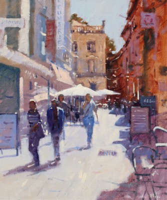 British Artist Peter Foyle - Contre Jour, Arles