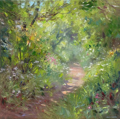 British Artist Rex Preston - Spring Sunlight