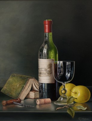 Chateau Lafite with Books 