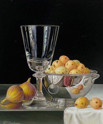 Quails Eggs with Figs