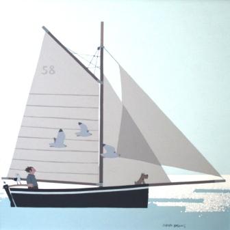 SASHA HARDING - summer morning sail