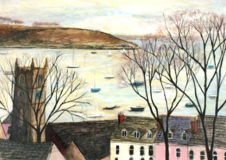 STEPHANIE DEES - a winters day, falmouth