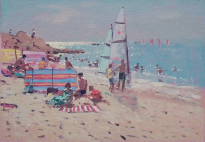 STEPHEN BROWN RBA - morning sun, sidmouth