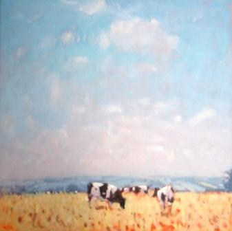STEPHEN BROWN RBA - cows near membury