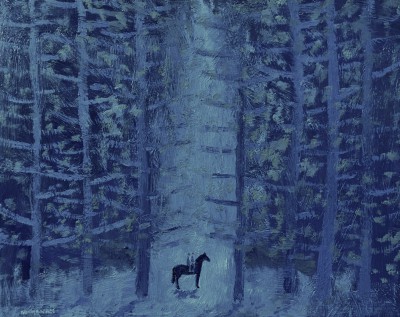 Scottish Artist STUART BUCHANAN - Night Riders