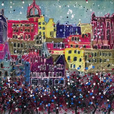 Tartan Landscape, Edinburgh