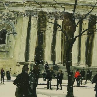 SUSAN BROWN - urban rhythm, st paul's steps