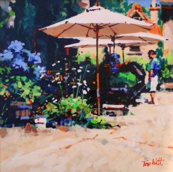 Mid-day Cafe, St Cirq Lapopie